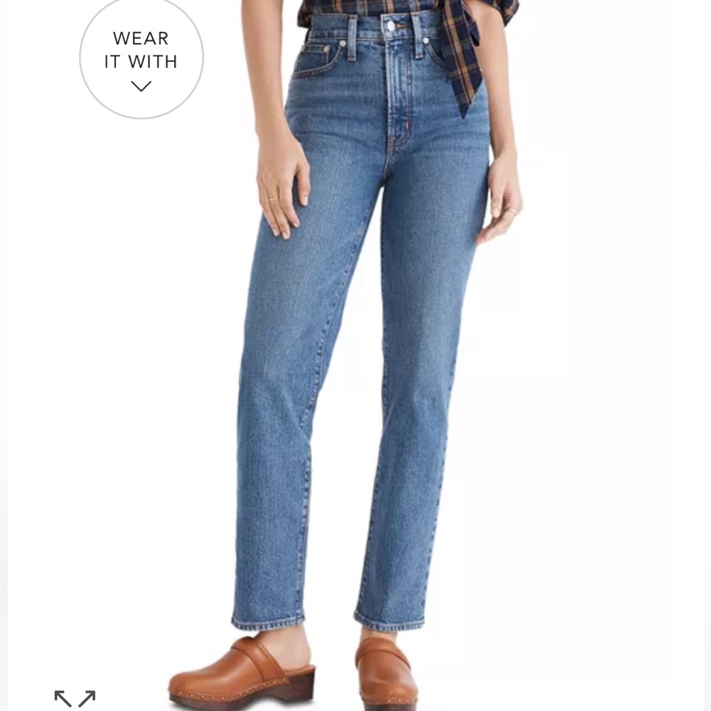 Madewell vintage straight jean